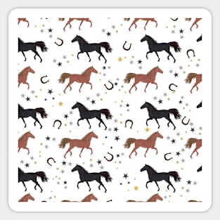 Horses Sticker